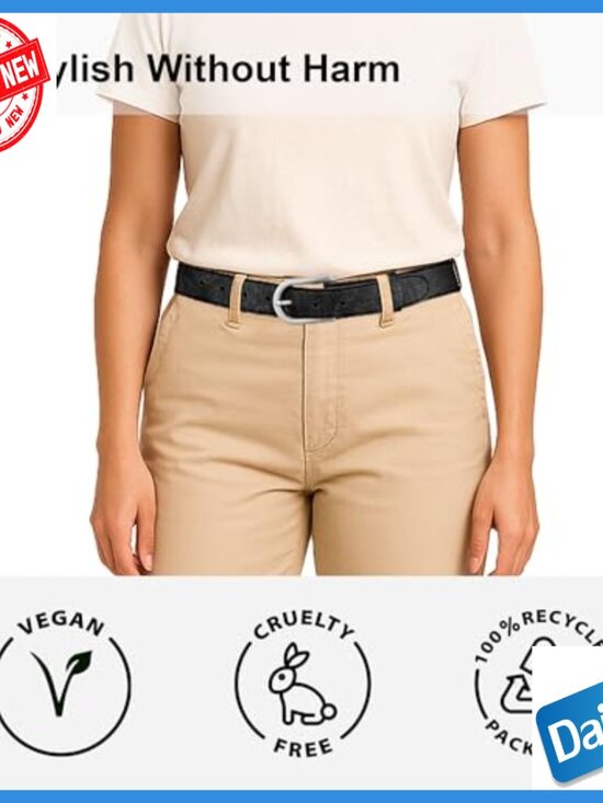 Vegan Cork Belt 1 1/8\